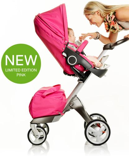 carrito Nuevo carrito Stokke Xplory de edición limitada en color rosa