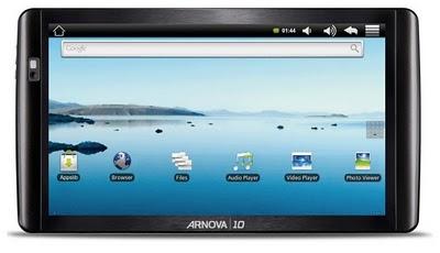 Archos Arnova, tablets baratos con Android