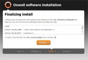 Como instalar Oxwall la plataforma para crear comunidades en un servidor