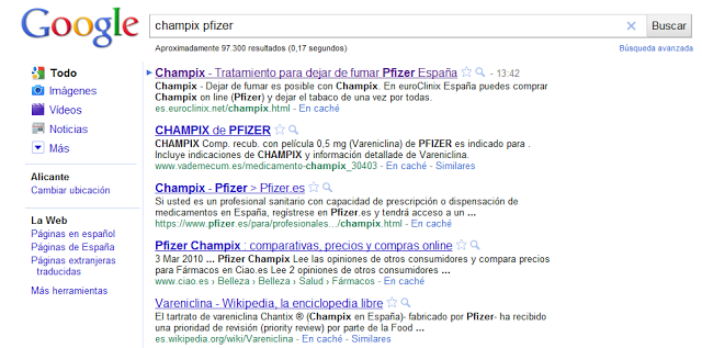 Reputación digital: el caso Champix Reputación digital: el caso Champix
