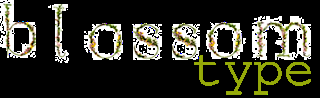 Blossom Type, la tipografía con flores naturales Blossom Type, la tipografía con flores naturales