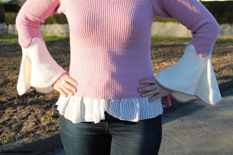 Sweater manga campana