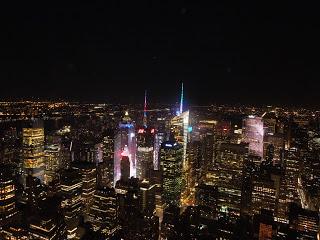 Una gran manzana y un murciélago, Nueva York