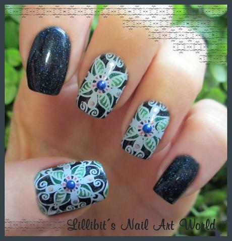 Manicura con la placa BP-L052 de Born Pretty Store