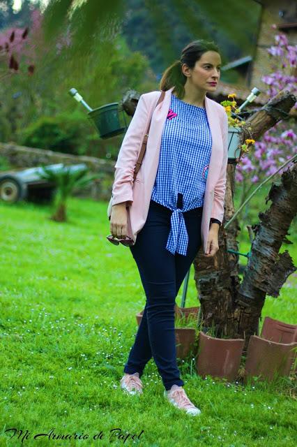 Outfit: Camisa de Cuadros con Parches