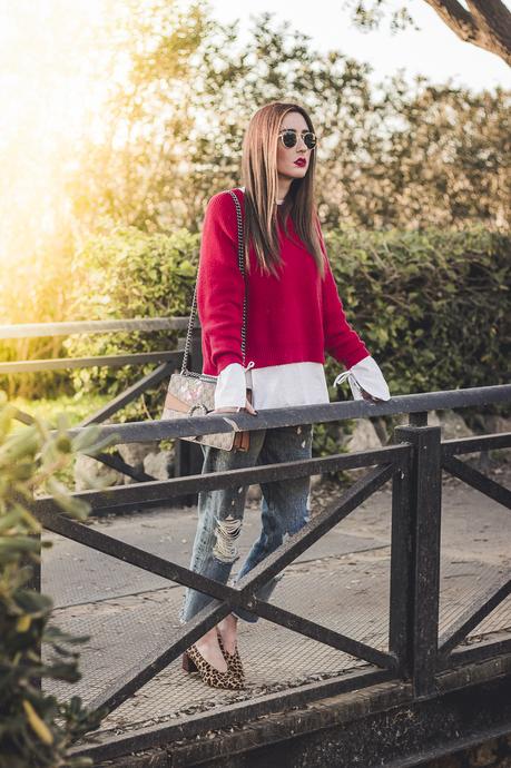 THE PERFECT RED SWEATER