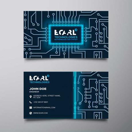 Blue Technological Corporate Card