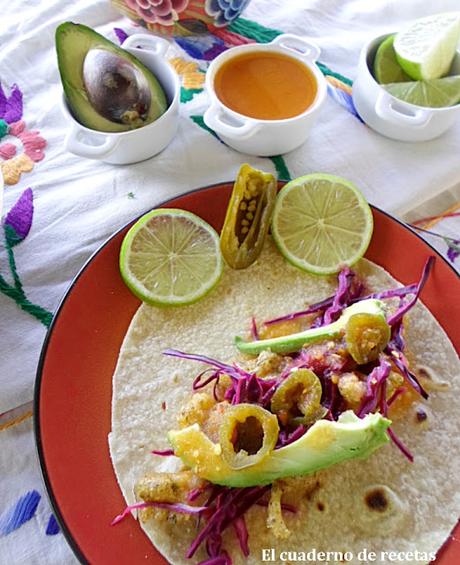 Tacos de Pescado {Cocina Mexicana }