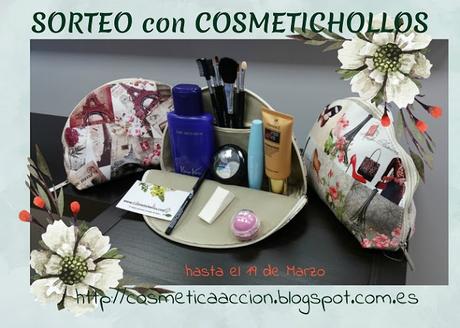 La Ganadora del sorteo de un Clutch de Viaje con maquillaje con COSMETICHOLLOS