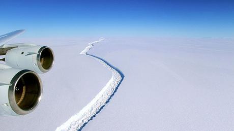 Un iceberg dos veces más grande que Moscú esta a punto de desprenderse