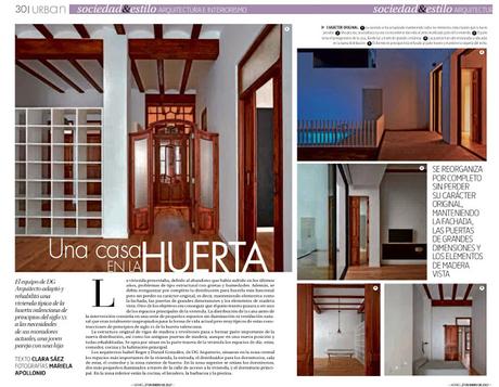UNA CASA EN LA HUERTA VALENCIA DG ARQUITECTO UNA CASA EN LA HUERTA VALENCIA DG ARQUITECTO