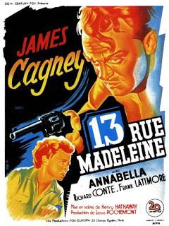 13 RUE MADELEINE (USA, 1946) Intriga, Espionaje