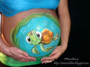 bodypainting-pregnant-belly-painting-totenart-noticias