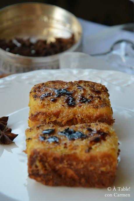 Torrijas Caramelizadas de Roscón de Reyes