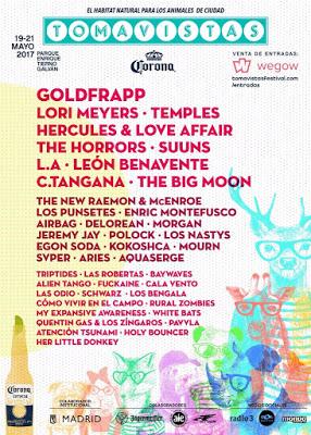 Tomavistas Festival 2017: The Horrors, The Big Moon, Morgan, Mourn, Los Bengala, Aries... Tomavistas Festival 2017: The Horrors, The Big Moon, Morgan, Mourn, Los Bengala, Aries...