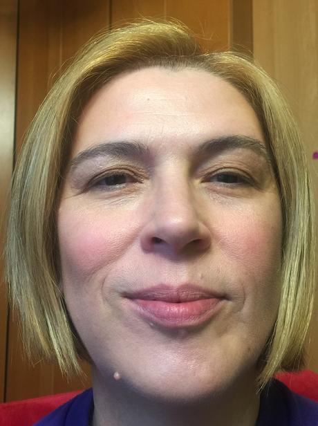 He dejado el color subidito para qué vierais el efecto :) Trucos de maquillaje para Olvidadizas
