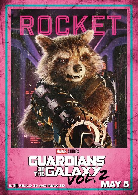 Posters de los personajes de GUARDIANES DE LA GALAXIA 2 Posters de los personajes de GUARDIANES DE LA GALAXIA 2