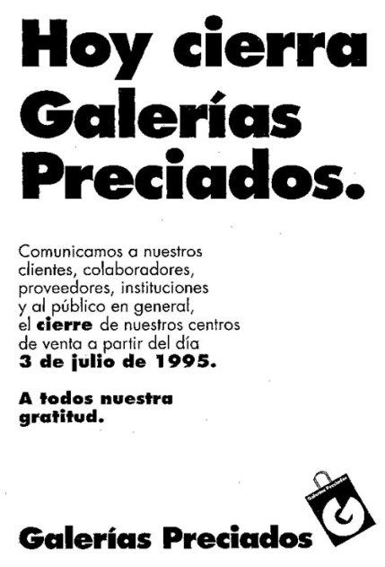 Grandes superficies donde todos comprábamos en los 80 y que han desaparecido (I)