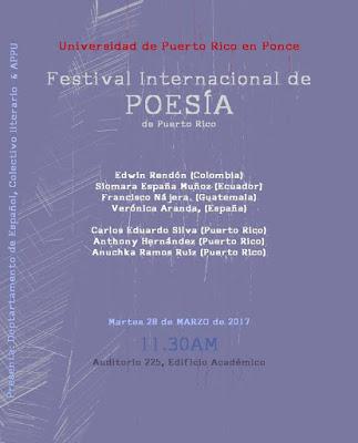 9º Festival Internacional de Poesía de Puerto Rico 2017
