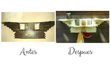 Estantería retro renovada Estantería retro renovada