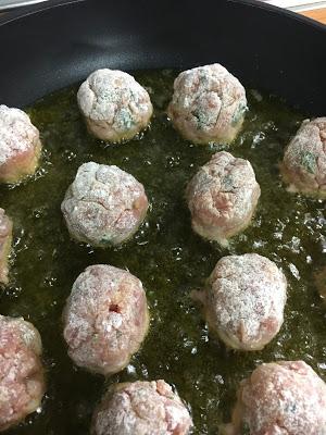 Albóndigas De Atún Y Langostinos (Tuna Shrimp Balls)