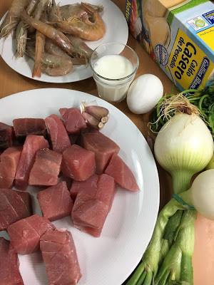 Albóndigas De Atún Y Langostinos (Tuna Shrimp Balls)