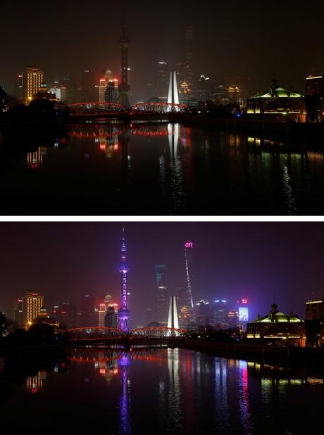 Otra imagen de Shanghai, en China (Reuters)