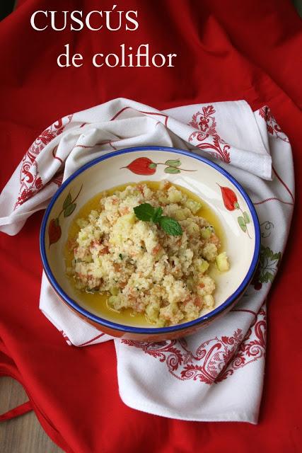 Cuscús de coliflor El Ágora de Ángeles Cuscús de coliflor
