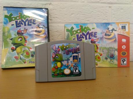 Yooka-Laylee tendrá una edición muy especial con cartucho de Nintendo 64