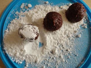 Trufas de Mantequilla de Cacahuete Trufas de Mantequilla de Cacahuete