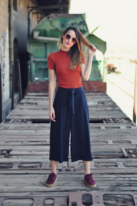 PANTALONES CULOTTES ZARA