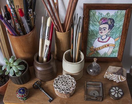 El taller de Frida Florentina: personalidad, belleza y aires frescos y verdes {Talleres Amigos II}