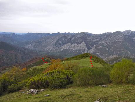 Cantu del Oso por la Senda Ranéu y la Travesera.