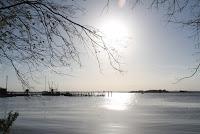 St Mary's River en Old Town St Mary's River en Old Town