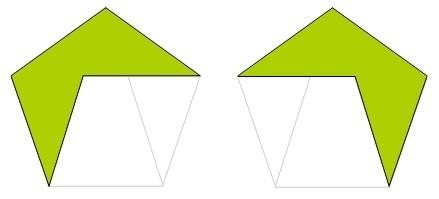 ¿Cuántos pentágonos hay en la imagen?… No son 1, ni 2, ni 3… ni 8, ni 9… son más… Aquí tienes la solución