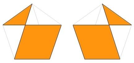 ¿Cuántos pentágonos hay en la imagen?… No son 1, ni 2, ni 3… ni 8, ni 9… son más… Aquí tienes la solución