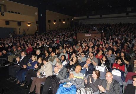 El homenaje a Fidel en Madrid reunió a mas de mil participantes. Foto: Página de Facebook del Embajador de Cuba en España