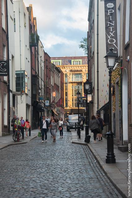 Calles Temple Bar Dublin Irlanda