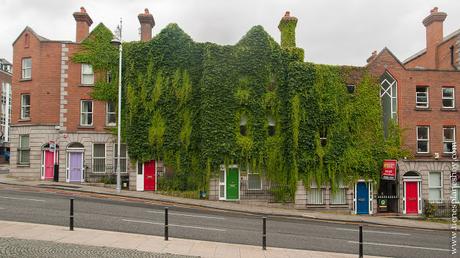 Calles Dublin Irlanda puertas