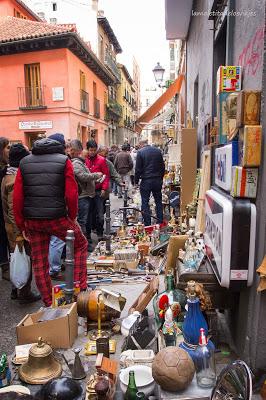 Un paseo por el Rastro de Madrid