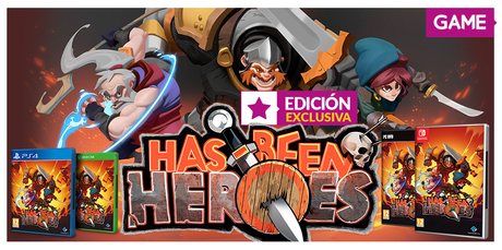 Has Been Heroes llegará a España en formato físico gracias a GAME en exclusiva Has Been Heroes llegará a España en formato físico gracias a GAME en exclusiva