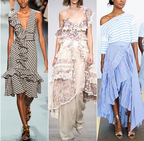 Foto pasarela NYFW Trend Alert Primavera: Entender los Volantes o la Volantemanía