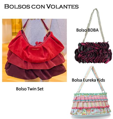 Los bolsos con volantes dan mucho volumen, debéis controlar su efecto en la silueta. Trend Alert Primavera: Entender los Volantes o la Volantemanía
