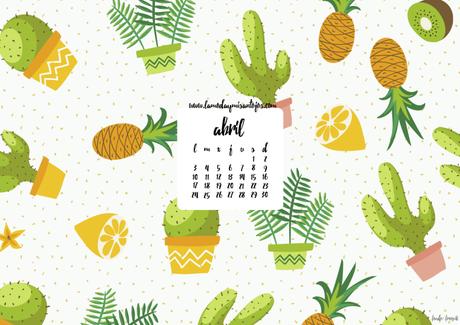 FONDO CALENDARIO ABRIL FONDO CALENDARIO ABRIL