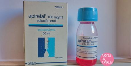 Apiretal: paracetamol infantil, dosis según edad y kilos del niño