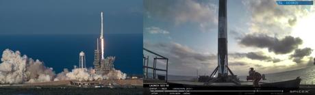 Lanzamiento y aterrizaje del primer cohete reutilizado de SpaceX