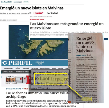 Los diarios argentinos conmemoran Malvinas con un papelón