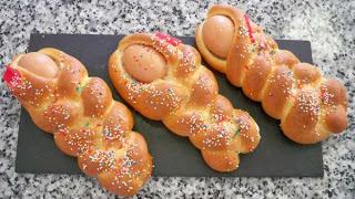 La tradicional mona de Pascua (dulce de semana santa) - Traditional Easter bread