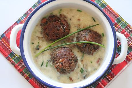 Albóndigas de Haggis Vegetariano con Salsa al Whisky