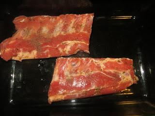 COSTILLAS CON SALSA BARBACOA